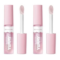커버걸 Covergirl 클린 프레쉬 야미 립글로스 100 2개