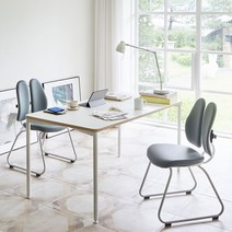 듀오백 DK 043W 플러스 스터디의자 공부의자 독서실의자, 마린 블루