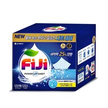 FIJI 피지 물에 녹는 편하고 깔끔한 시트 세제 120매, 120매(1박스)