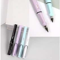 무한연필 반영구 리필심 디자이너 지우개 수능연필, 퍼플