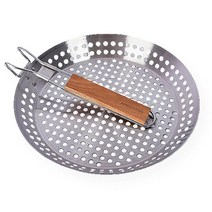 캠핑타공팬 바비큐 직화구이 스탠 타공 후라이팬 팬 프라이팬