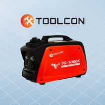 툴콘 발전기 TG-1000K 1.0KW 소형 저소음 인버터 휴대용 캠핑 레져 차박