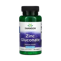 스완슨 징크 아연 글루코네이트 30mg 250정