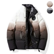 Sevenmoon남성용 겨울 패딩 코트 오리털 파카 M-3XL