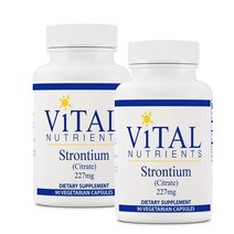 바이탈 뉴트리언츠 스트론튬 시트레이트 227mg 90정 Vital Nutrients Strontium Citrate, 2개