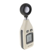 GHSHOP 광도계 조도계 GM1010 디지털 조도계 조도계 0 ~ 200000Lux / 0 ~ 18500Fc, 화이트