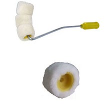 파이프로라(리필카바) 둥근파이프 기둥칠용 페인트롤러 도장 도색, 파이프로라