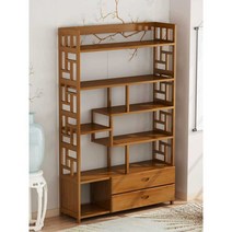 수석장 원목 돌 진열장 술 상패 트로피 책장 선반, C