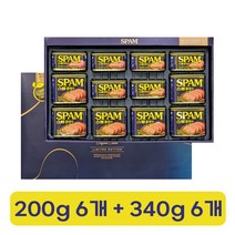 CJ 스팸 3호 340g 6개 + 200g 6개 명절 추석선물 구정선물 답례품, 1세트