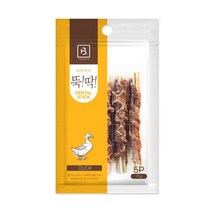 브리더 뚝딱 애견 덴탈 스틱껌 5p / 강아지 치석제거 덴탈 껌 간식, 오리