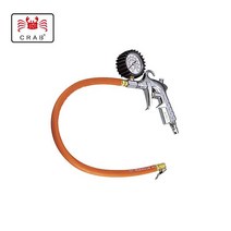 대원 타이어 게이지 DW-203A 집게용 자동차공기주입기 에어게이지