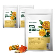 FND건강한오늘 제주 메리골드 마리골드 꽃차, 3개, 50g