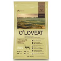 양고기사료 귀리 장건강 1.2kg 강아지잘먹는사료, 낱개(1개)