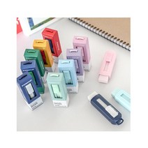 스테들러 슬라이딩 지우개, 1개, 파스텔핑크 리필