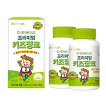 닥터프로바 프리미엄 키즈징크 60정 x 2개, 상세설명 참조, 없음