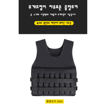 TANI 헬스 웨이트 중량조끼, 10KG