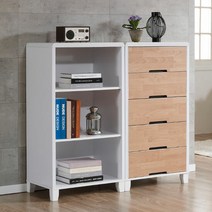 네베 1200 수납장 세트, 색상:화이트