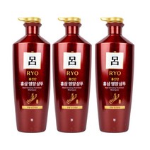 려 홍진단 홍삼 영양 샴푸 중건성두피용 820ml 3개, 단품