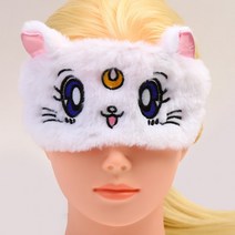 하는 고양이 수면안대 낮잠 여행 커플템 피곤한눈 눈부신방지 안대 꿀잠템 필수