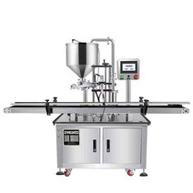 공장용 식품 화장품 정량충전기계 분당 20-40병 생산, 분말 파우더 계량 충전기