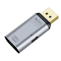 CY USB-C 타입-C 암 소스 입력 HDMI 수 출력 HDTV 4K 60hz 1080P 어댑터 휴대폰 및 노트북용 PD 전원 포트 포함, DP