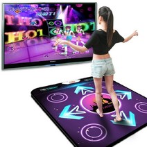 오락실펌프 오락기 가정용 DDR 펌프 게임 기계 춤추는 다이어트비디오 아케이드 댄스 매트 미끄럼 방지 댄스 스텝 댄스 매트 패드 댄스 매트 스텝 모션 감지 정확한 61