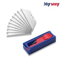 마이웨이 SK5 10pc 블레이드 10개입칼날 칼심, 마이웨이 SK5 10pc 블레이드 10개입(칼날,