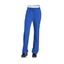 Landau 여성용 퀵 쿨 더블 카고 스크럽 팬츠 4방향 스트레치, Royal, Royal