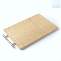 SOCEAN 유니크 손잡이 대나무 위생 부엌 목재 도마 36X24CM 뱀부 키친 보드 주방 원목 도마 요리대 가정용 칼판 세프 작업대 조리 작업판 요리판 우드 서빙 보드