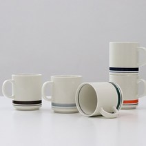 코지테이블 일본 카네수즈 데일리 일자머그 350ml, 빈티지카키