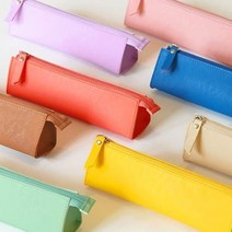 리훈 이야기 가죽 펜케이스 파우치, 4.딥블루[I032]