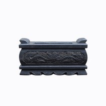 직사각형 대리석 묘지 산소 화병 수목장꾸미기 돌화병, 화이트 25cm A타입