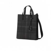 닥스 NEW TOTE스몰 블랙 타탄체크 토트백BA3E976BK