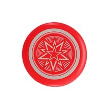 어두운 비행 디스크에 빛나는 디스크 야광 야외 놀이 장난감 스포츠 부모-자식 69HE, [03] Red