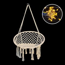 야외그네 라탄 원목 가든 체어 의자 벤치 그네의자 정원인테리어 2022 북유럽 원형 행잉 의자 조명 장식 코, 04 04