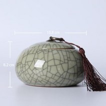도자기 유골함 항아리 유골 세라믹 장례식 유품 화장, Small E