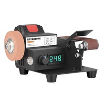 무선 샌더기 사포 샌딩기 벨트형 연마기 소형 폴리셔, 350W 세트1 - 배터리1개(12000WA)