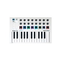 아투리아 미니랩 MkII 25 슬림 키 컨트롤러 믹싱 마스터링 작곡