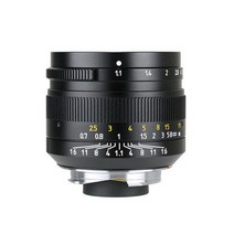 7Artisans M 50mm F1.1 표준렌즈 라이카 M 용 블랙