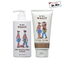 닥터바이오x월리를찾아라 로션480ml+티타이드크림320ml 유니버셜 콜라보 페이스 앤 바디 올인원 보습로션