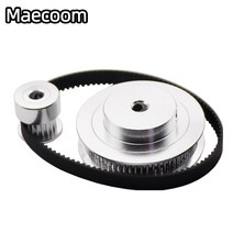 20T5MM 타이밍 벨트 풀리 GT2 60 개 톱니 20 감소 3:1/1:3 3D 프린터 액세서리 폭 6mm 보어 5mm 동기 휠, 02 280mm_07 20T6.35 - 60T10