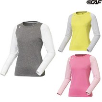 르까프 BEST 1219TR153 154 155 여성 흡습속건 AERODRY 긴팔 티셔츠