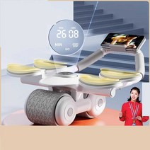 복근운동 롤아웃 팔받침 4개 롤아웃 플랭크 피트니스, 기본 세트상품