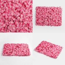 요비월드 조화 꽃벽 60X40CM 셀프촬영소품 벽조경 포토월