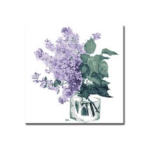 DIY캔버스페인팅 명화그리기 유화 세트 그림 액자, E44_라일락글라스