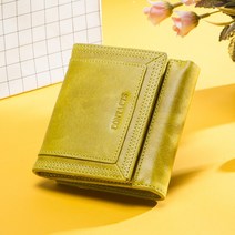 여성지갑 Contacts Genuine Leather Fashion Wallet Women Coin Purse Small Money Bag Credit Card Holder Wal