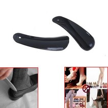 전문 구두 뿔 플라스틱 경적 스푼 모양 주걱 리프터 16cm 유연하고 튼튼한 슬립 1 개