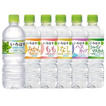 Irohas Drinking Comparison Set 이로하스 6종 각 4팩 세트