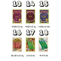 강낭콩 완두콩 작두콩 서리태콩 콩 씨 콩 씨앗 잡곡씨앗, 17.보양작두콩 10립 ks종묘, 1개