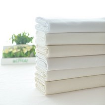 총각원단) 면)덤블 워싱광목 6종 시리즈(2100) c14, 20수 화이트
